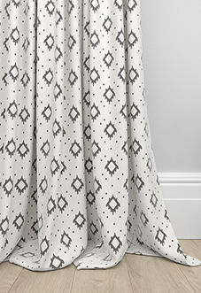 Huaraz Velvet, Black - Made to Measure Curtains